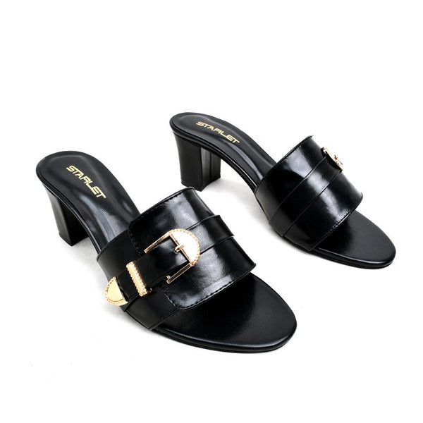 Starlet SSL-0012 BLACK WOMEN HEELS