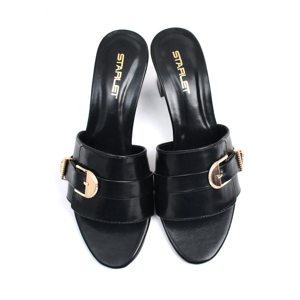 Starlet SSL-0012 BLACK WOMEN HEELS