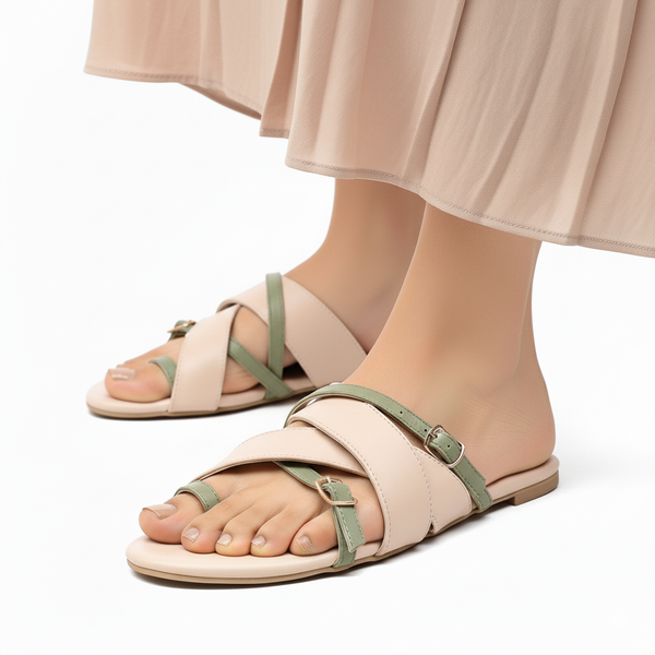 Starlet SSL-0013 BEIGE WOMEN FLATS