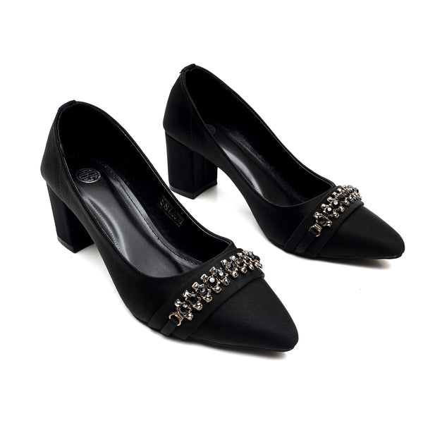 Starlet SSL-0030 BLACK COURT SHOES