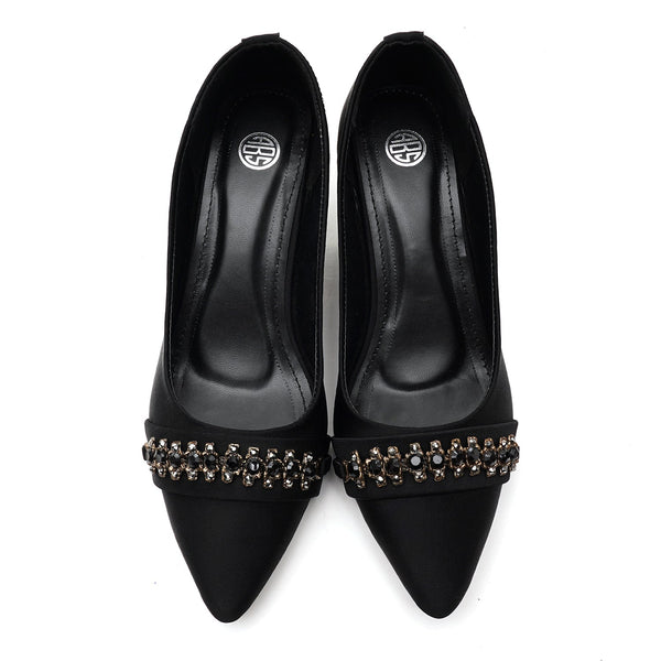 Starlet SSL-0030 BLACK COURT SHOES