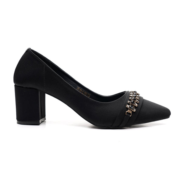 starlet SSL-0030 BLACK COURT SHOES