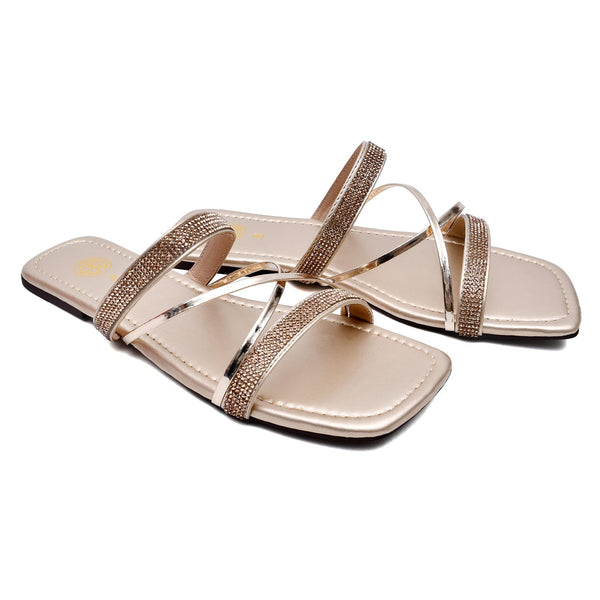 Starlet SZ-L-0002 GOLDEN WOMEN FLATS