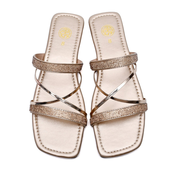 Starlet SZ-L-0002 GOLDEN WOMEN FLATS