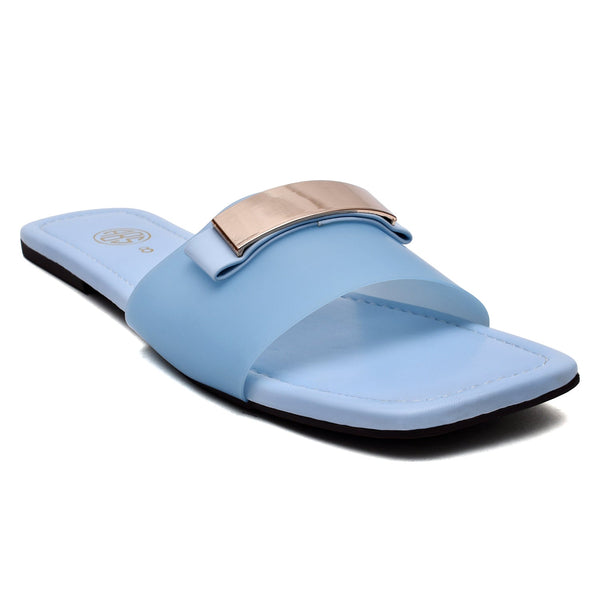 starlet SZ-L-0004 BLUE WOMEN FLATS