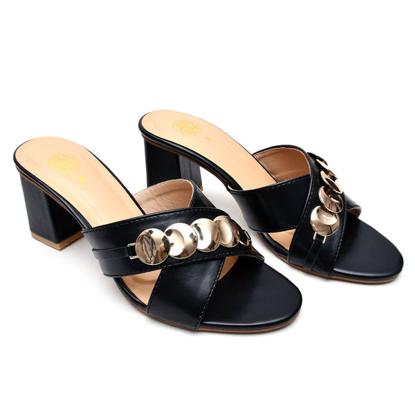 Starlet SZ-L-0011 BLACK WOMEN HEELS