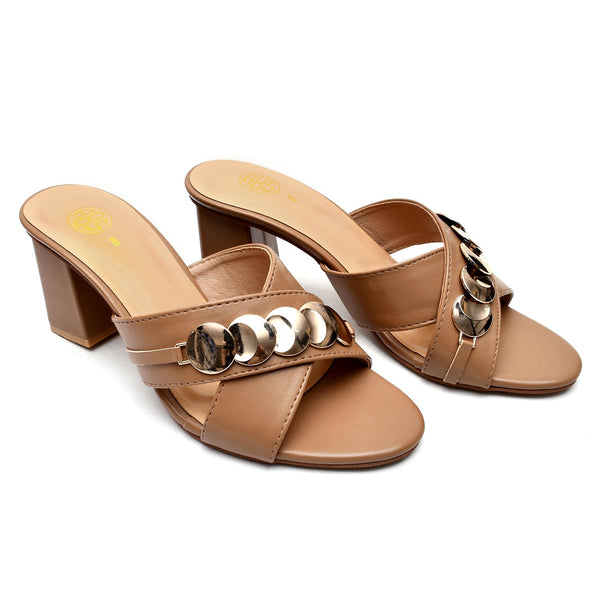 Starlet SZ-L-0011 BROWN WOMEN HEELS