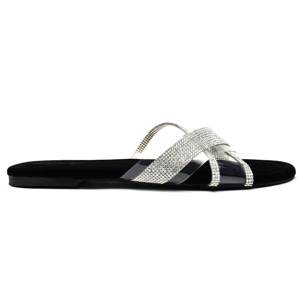 starlet SZ-L-0023 BLACK WOMEN FLATS