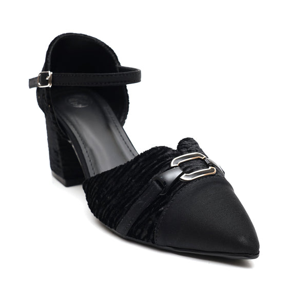 Starlet UML0005 BLACK COURT SHOES