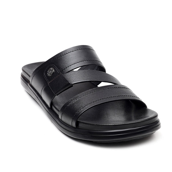 starlet VCT-0016 BLACK MEN SLIPPER