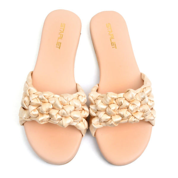 Starlet WSL-0001 CREAM WOMEN FLATS