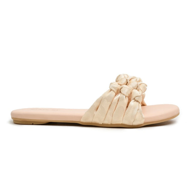 starlet WSL-0001 CREAM WOMEN FLATS