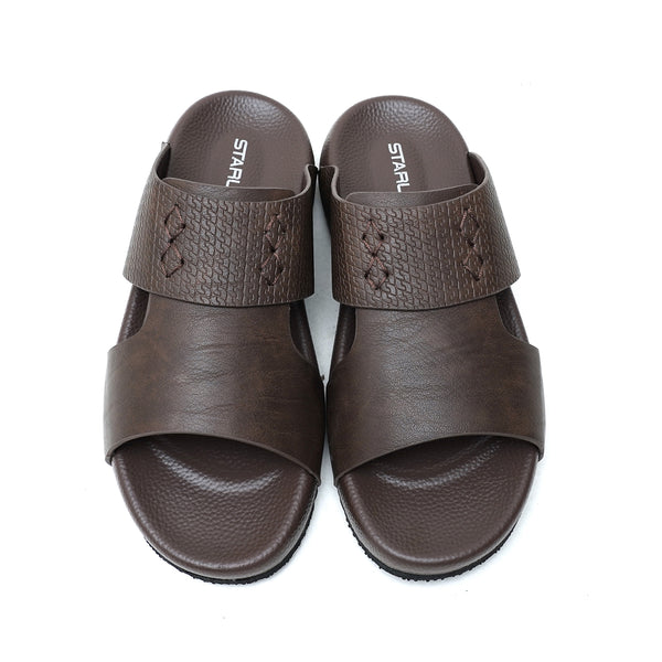 Starlet WUG-0001 - BROWN MEN SLIPPER