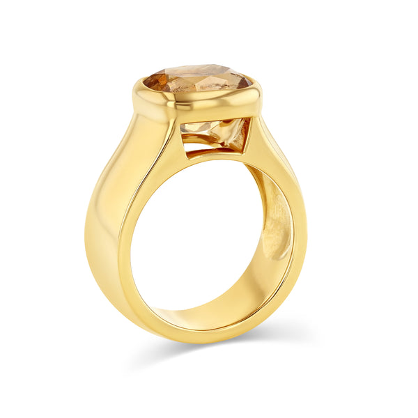 Starling 4.14CT CANADIAN GROSSULAR GARNET DUNE RING