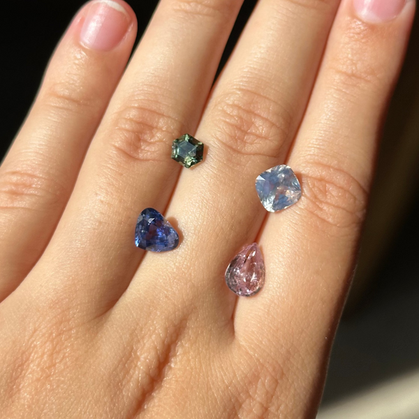 Starling BESPOKE 2.27CT SRI LANKAN SAPPHIRE HEART CUT