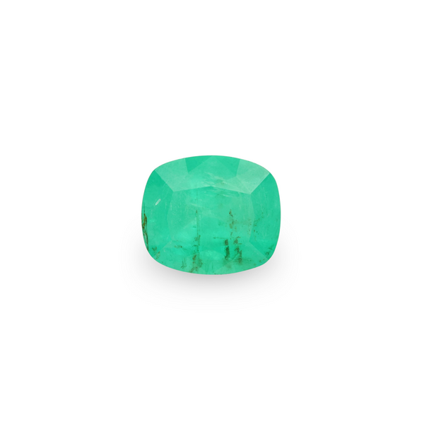 starling Bespoke 2.57ct Zambian Emerald Cushion Cut