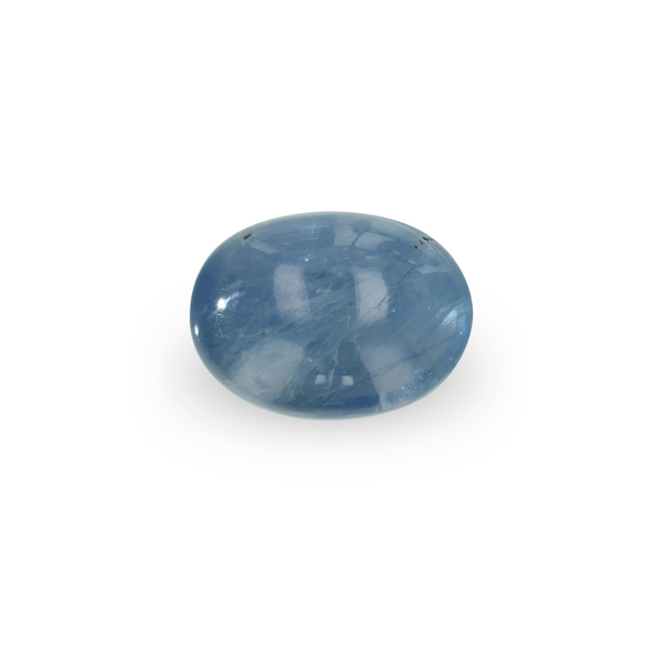 starling Bespoke 8.30ct Grayish Blue Sapphire Cabochon