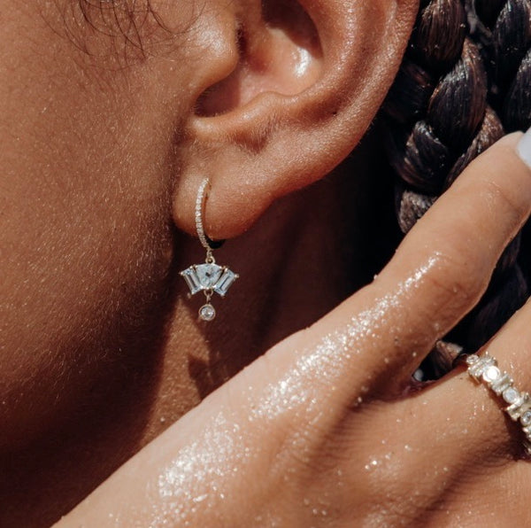 Starling Ocean Fan Earrings - Carly Cushnie For Starling