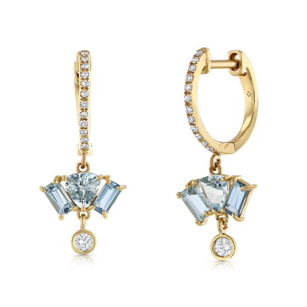 starling Ocean Fan Earrings - Carly Cushnie for Starling