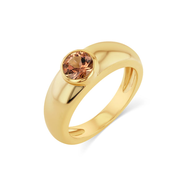starling 0.37CT TOPAZ BEZEL SET CLOUD RING