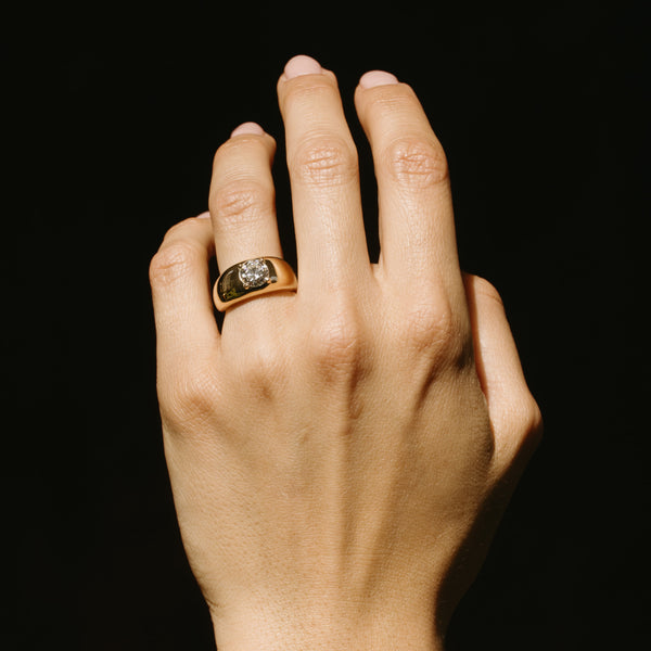 Starling 1.01ct Round Diamond Cloud Ring