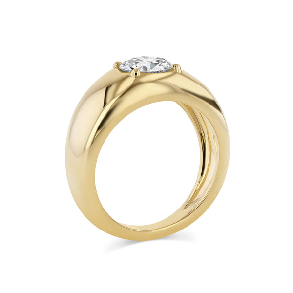 Starling 1.01ct Round Diamond Cloud Ring