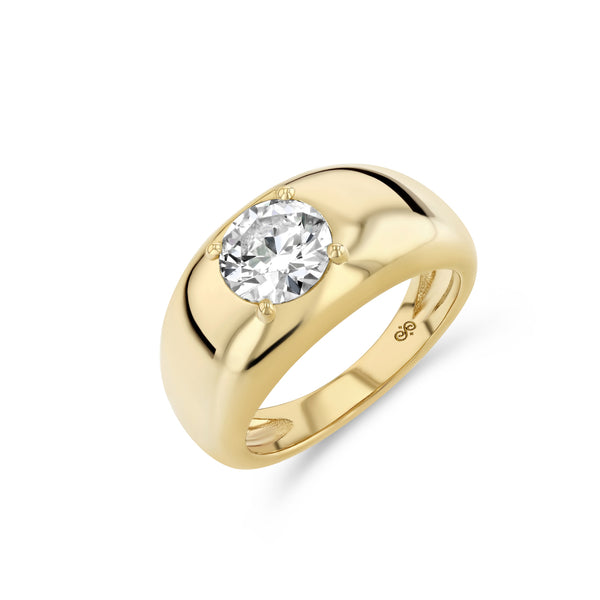 starling 1.01ct Round Diamond Cloud Ring