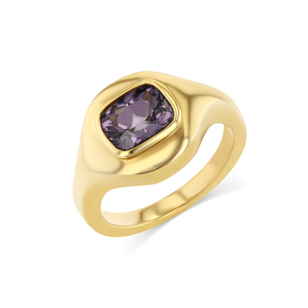 starling 1.18CT SRI LANKA SPINEL RIPPLE RING