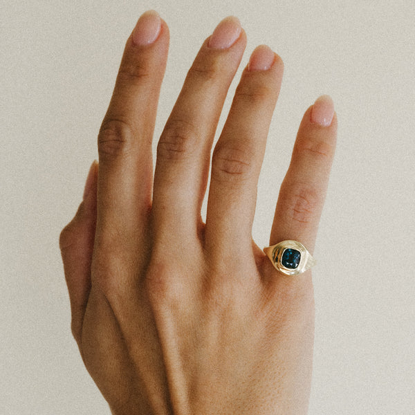 Starling 1.41CT SPINEL RIPPLE RING