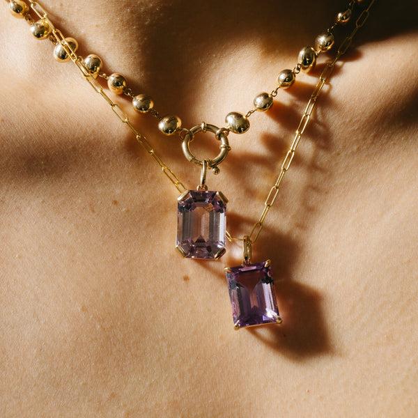 Starling 12.02ct Amethyst Charm