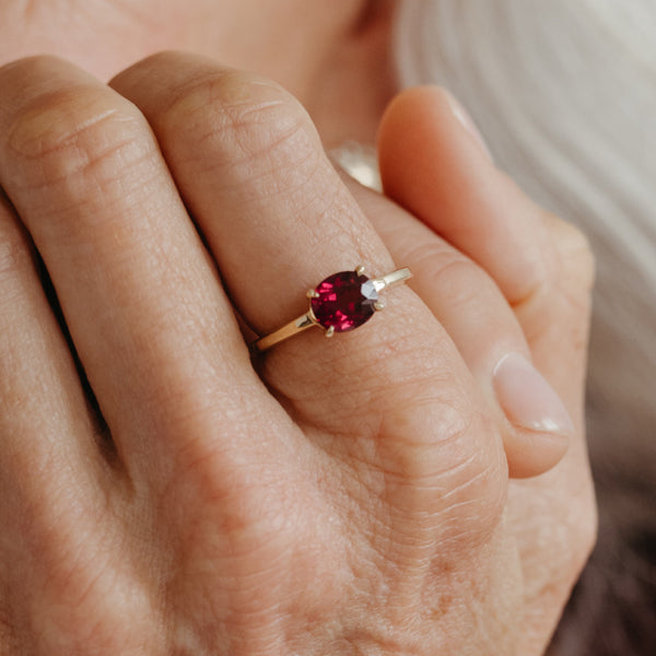 Starling 2.48CT TOURMALINE PRONG SET RING