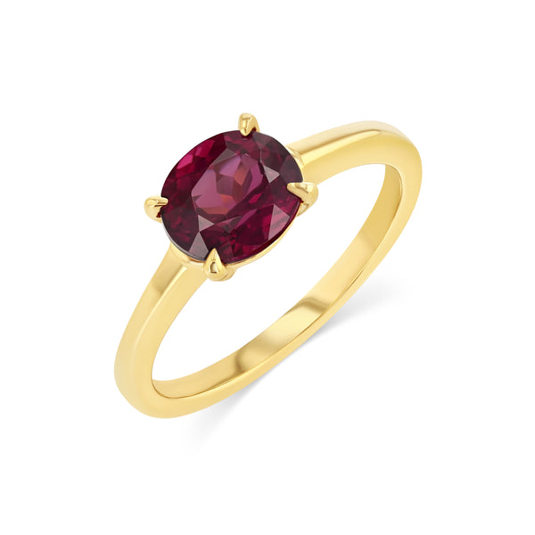 starling 2.48CT TOURMALINE PRONG SET RING