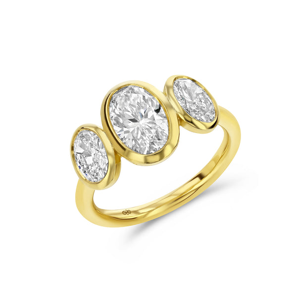 starling 2.54tcw Oval Diamond Auden Ring