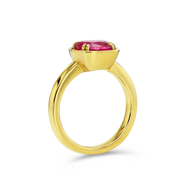 Starling 2.64CT RUBY BASKET RING