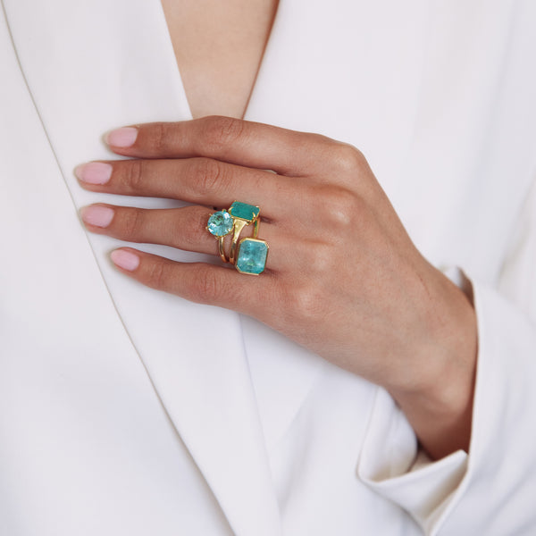Starling 2.81ct Muzo Emerald Neena Ring