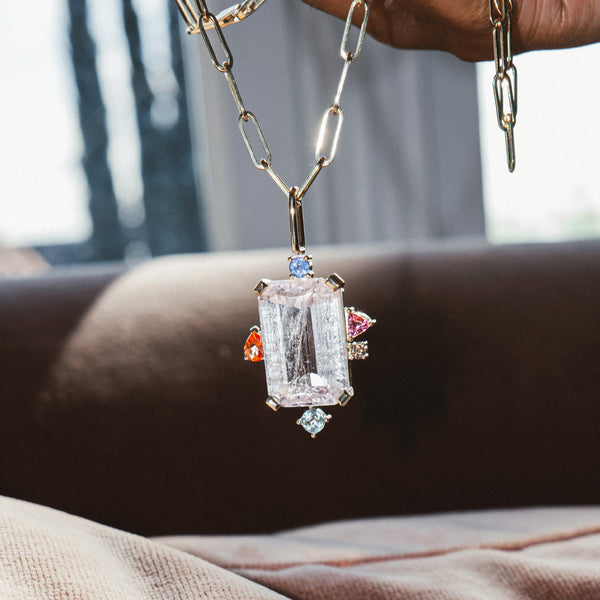 Starling 20.75CT KUNZITE MONTAGE CHARM