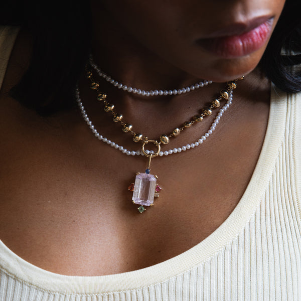 Starling 20.75CT KUNZITE MONTAGE CHARM