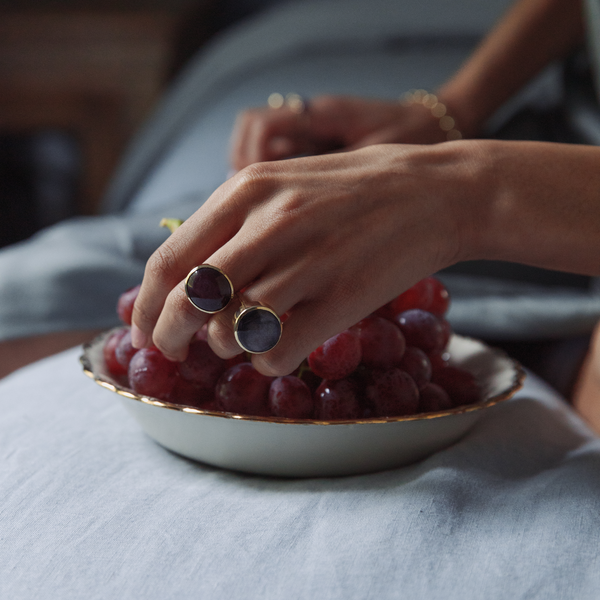 Starling 24.1ct Star Ruby Cabochon Bezel Ring