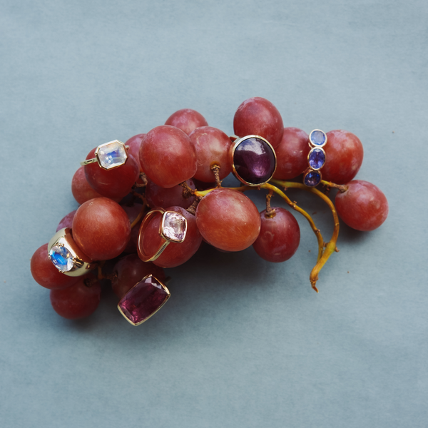 Starling 29ct Star Ruby Cabochon Bezel Ring