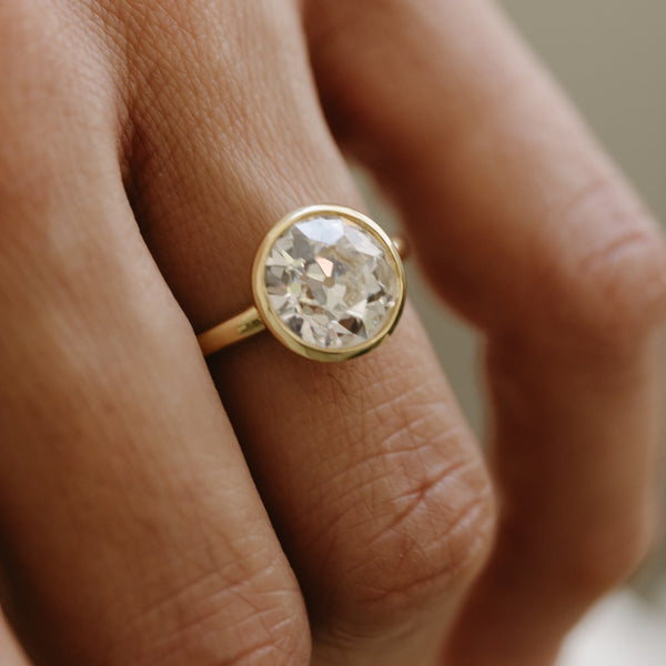 Starling 3.02ct Old Euro Lab Diamond Prima Ring