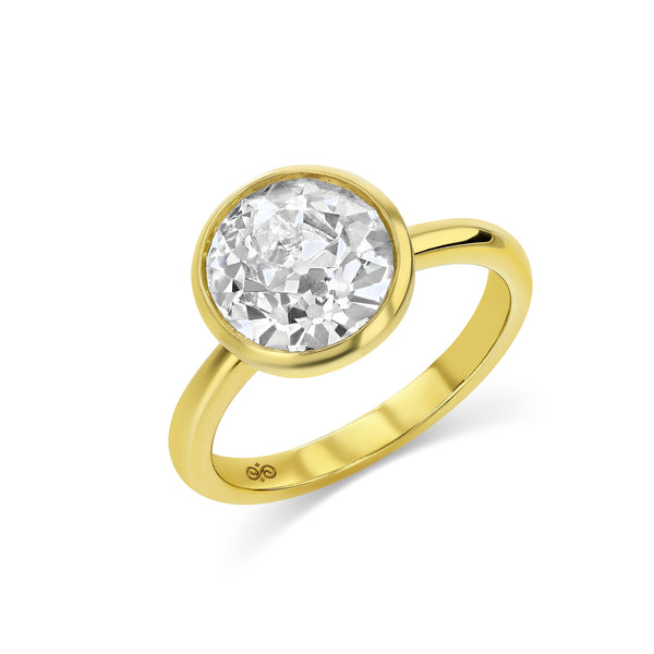starling 3.02ct Old Euro Lab Diamond Prima Ring