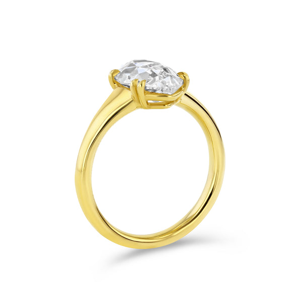 Starling 3.03ct Moval Lab Diamond Dove Ring