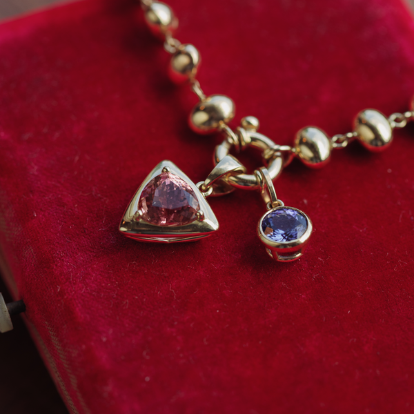 Starling 3.45ct Pink Tourmaline Colette Charm