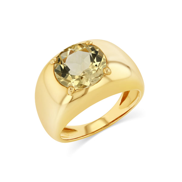 starling 3.96CT CITRINE CLOUD RING