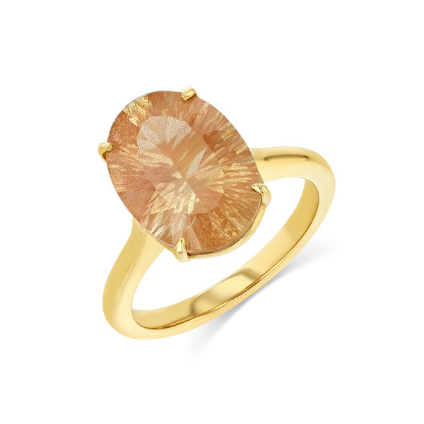 starling 5.2CT SUNSTONE PRONG RING