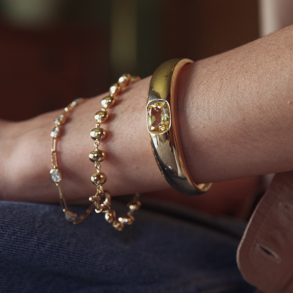 Starling 6ct Citrine Cloud Cuff
