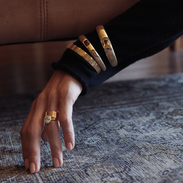 Starling 6ct Citrine Cloud Cuff