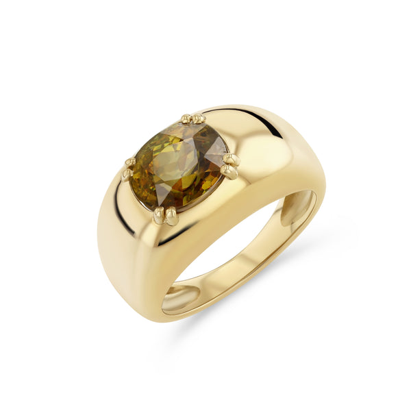 starling 7.99CT SPHENE DOUBLE PRONG CLOUD RING