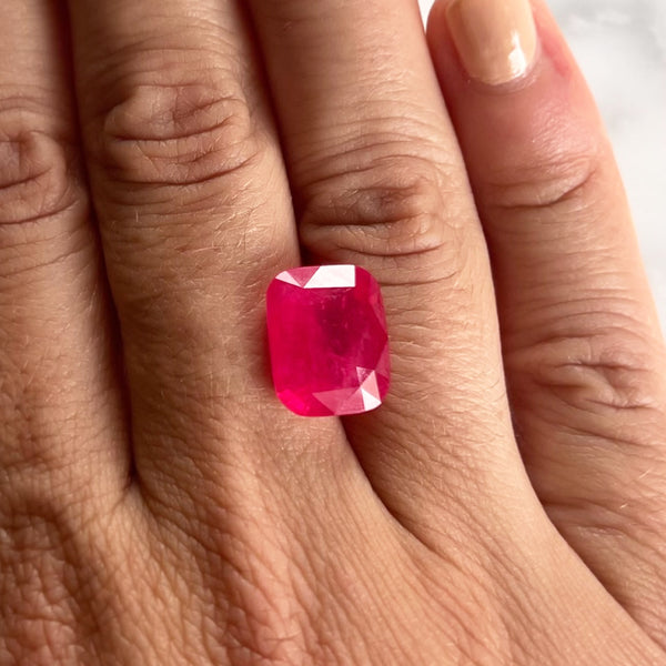 Starling 9.03CT VIVID PINK SPINEL RING
