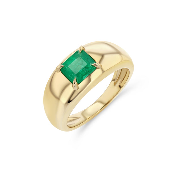 starling .96ct Muzo Emerald Cloud Ring